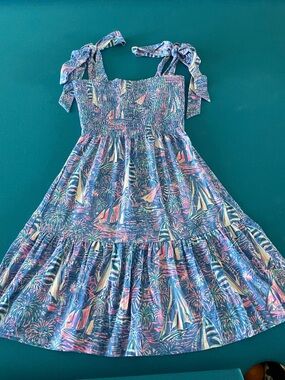 NWOT Lilly Pulitzer Smocked Dress XS